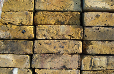 reclaimed yellow stock bricks
